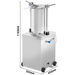 Наполнитель колбасный GGM Gastro WFMHS25 (Inox) Thumb