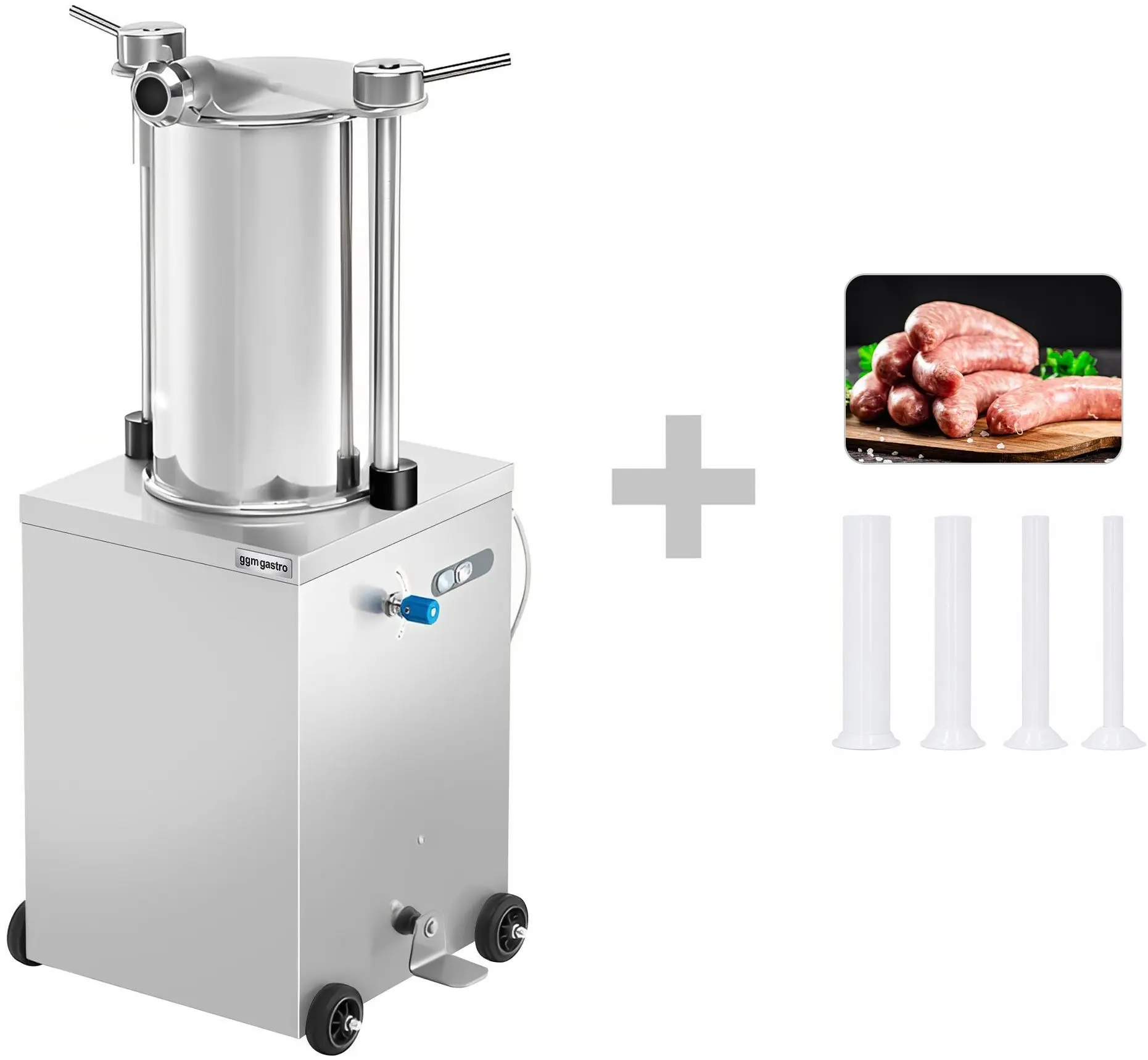 Наполнитель колбасный GGM Gastro WFMHS35 (Inox) - 4