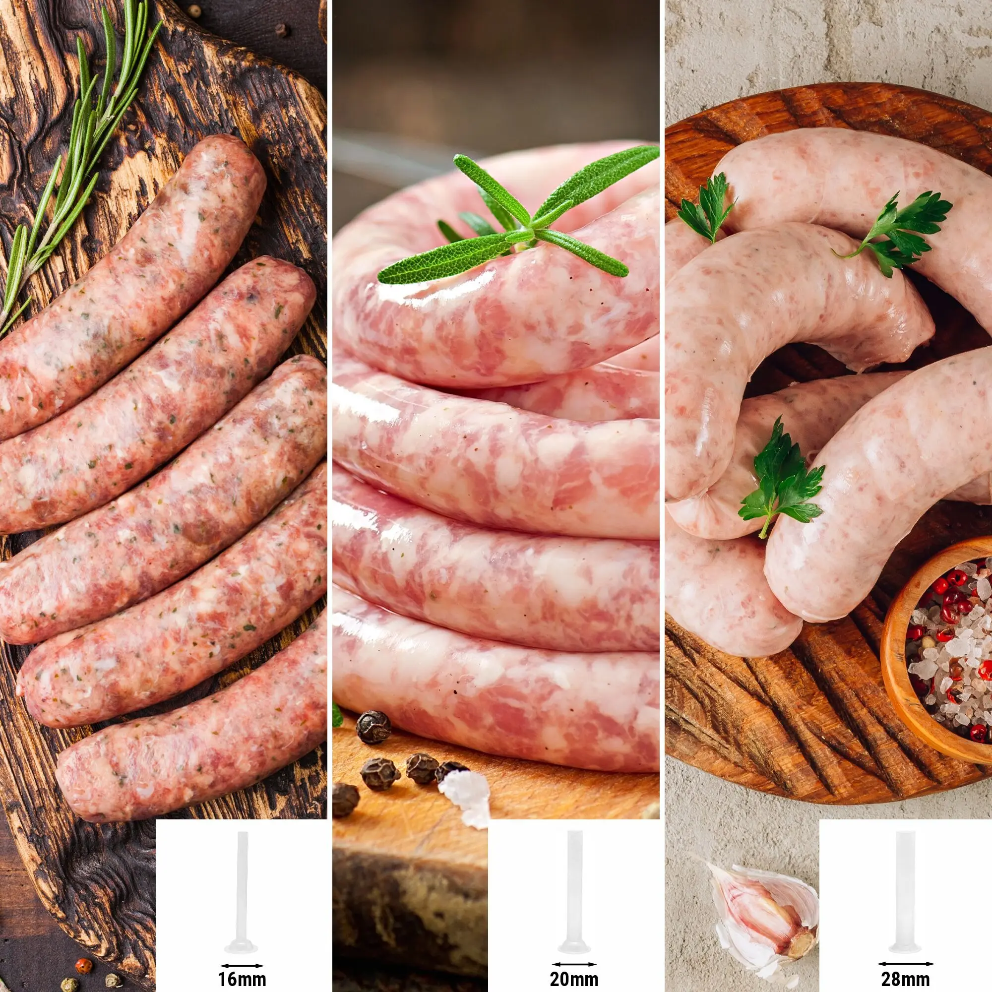 Наполнитель колбасный GGM Gastro WFMS30 (Inox) - 6