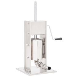 Aparat de umplut carnati VidaXL 50961 (Silver) Thumb