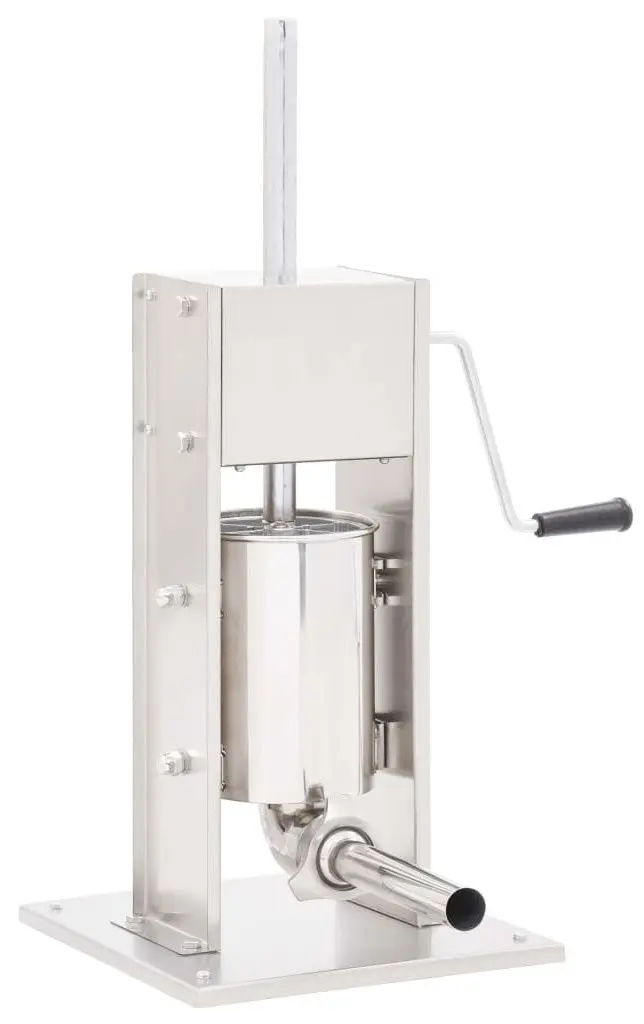 Aparat de umplut carnati VidaXL 50961 (Silver)