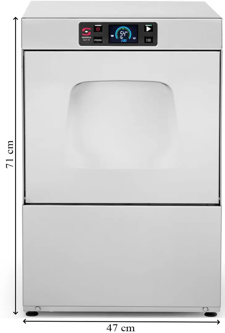 Masina de spalat vase Hendi 1303107 (Inox)