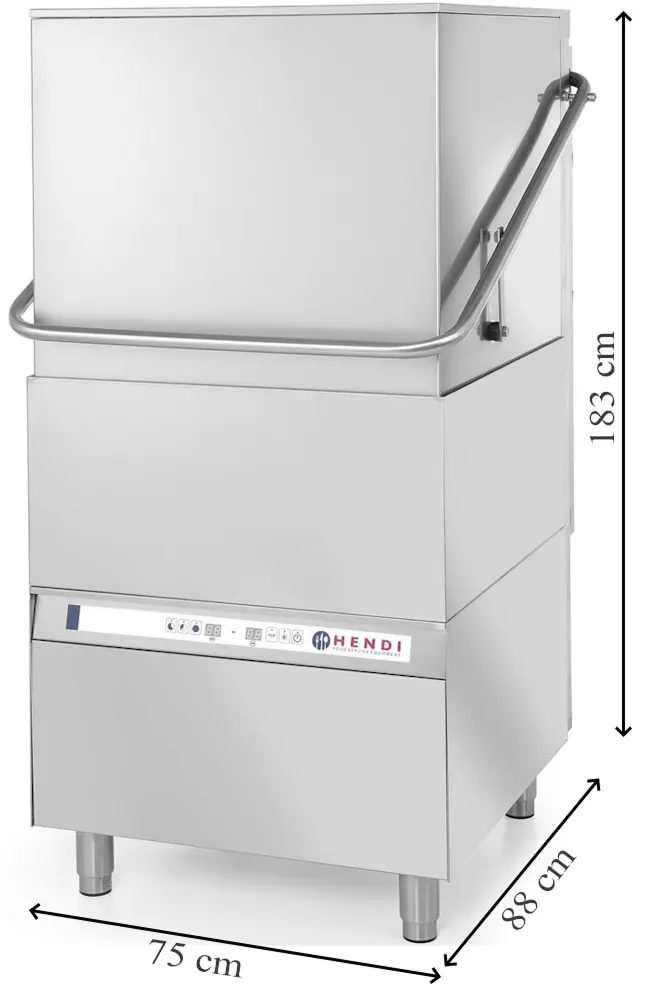 Masina de spalat vase Hendi 231340 (Inox)