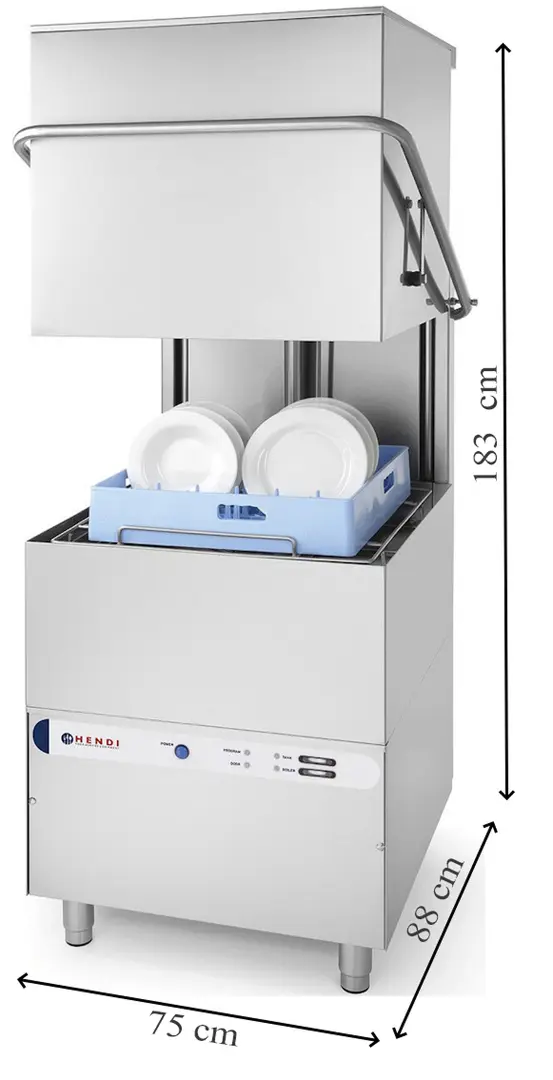 Посудомоечная машина Hendi K1500 233061 (Inox) - 3