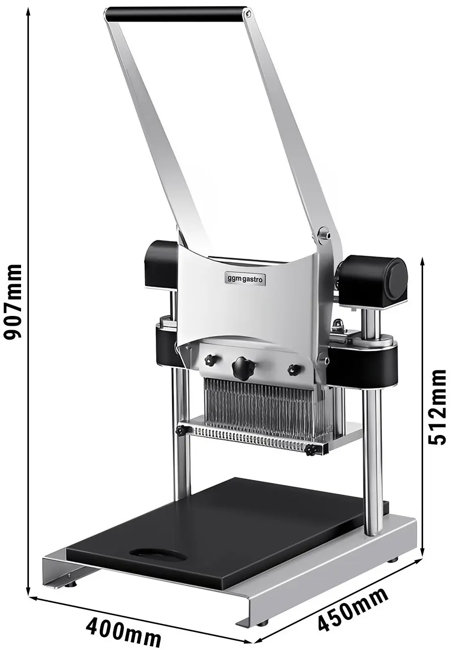 Тендерайзер для мяса ручной GGM Gastro MFMS (Inox) - 3