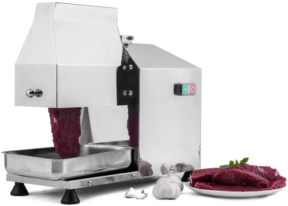Frăgezitor pentru baterea cărnii GGM Gastro FKA100E#3 (Inox) - 2