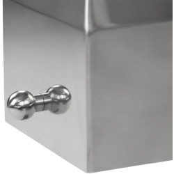 Frăgezitor pentru baterea cărnii GGM Gastro FKA100E#3 (Inox) Thumb