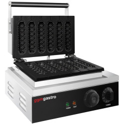 Аппарат для корн-догов GGM Gastro WEJ6 (Black/Inox)