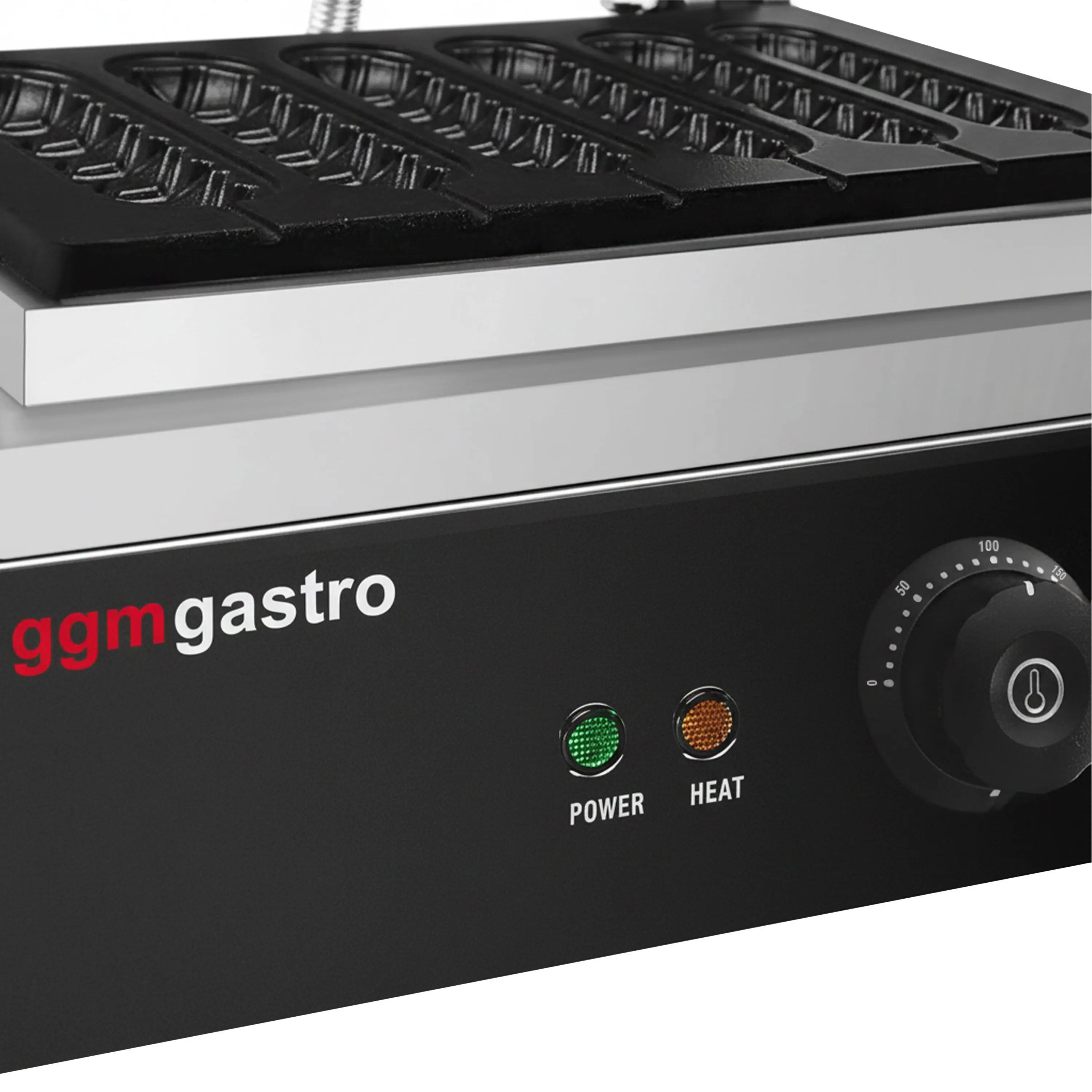 Aparat de facut corn dog-uri GGM Gastro WEJ6 (Black/Inox) - 5