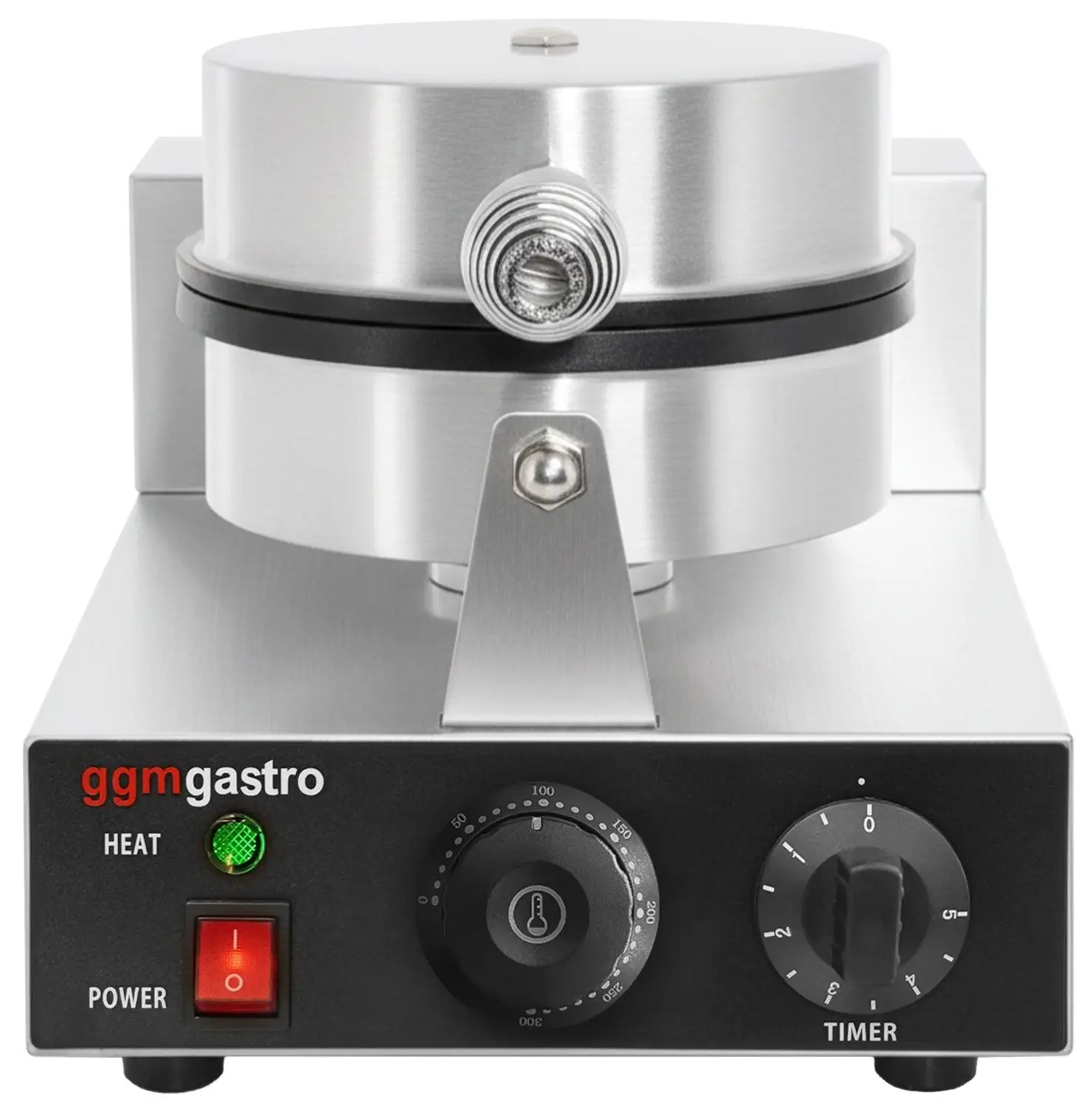 Вафельница для рожков для мороженого GGM Gastro WAEEHJ1 (Inox) - 5