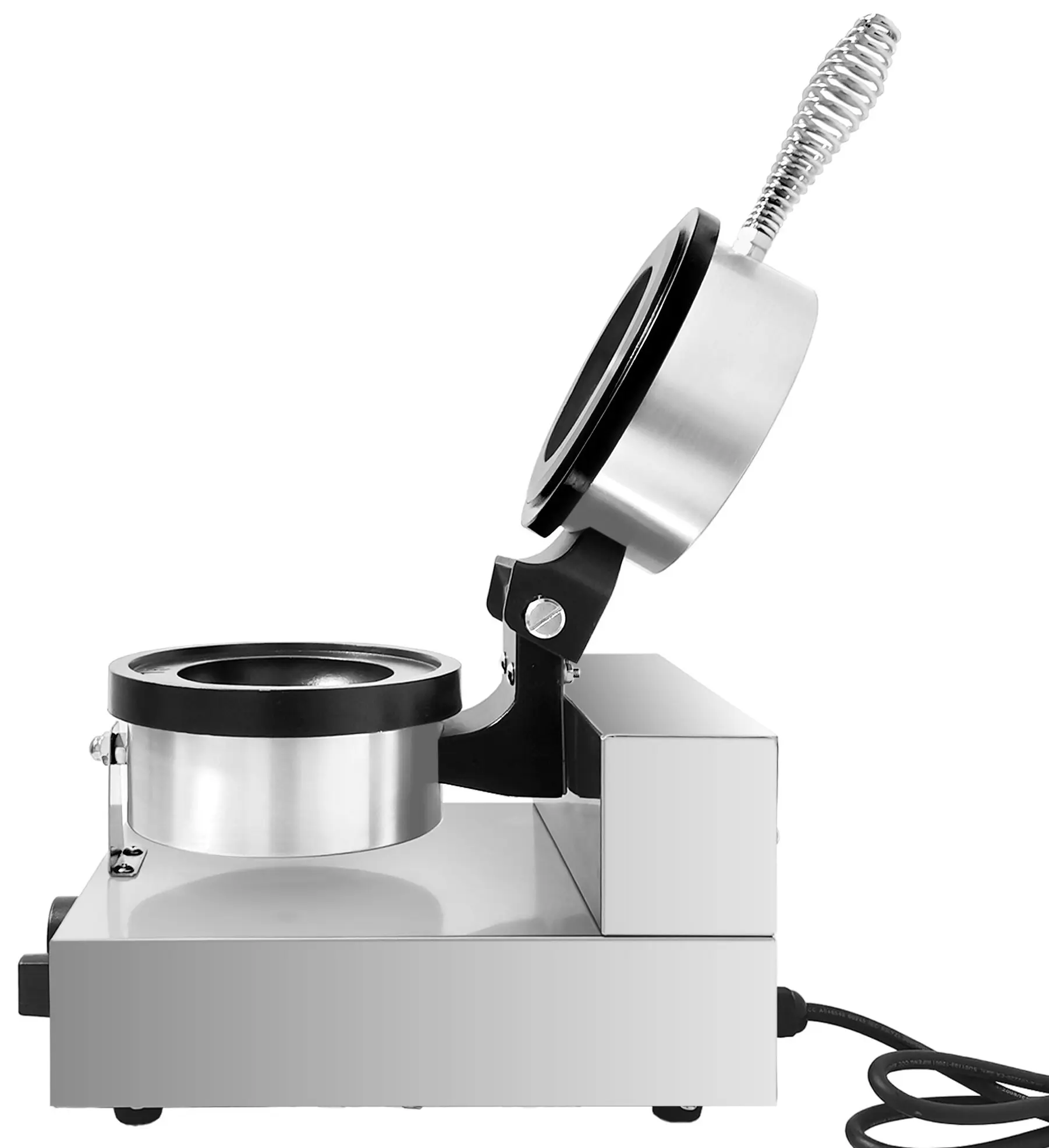 Вафельница для UFO-бургеров GGM Gastro HEBPJ (Inox/Black) - 5