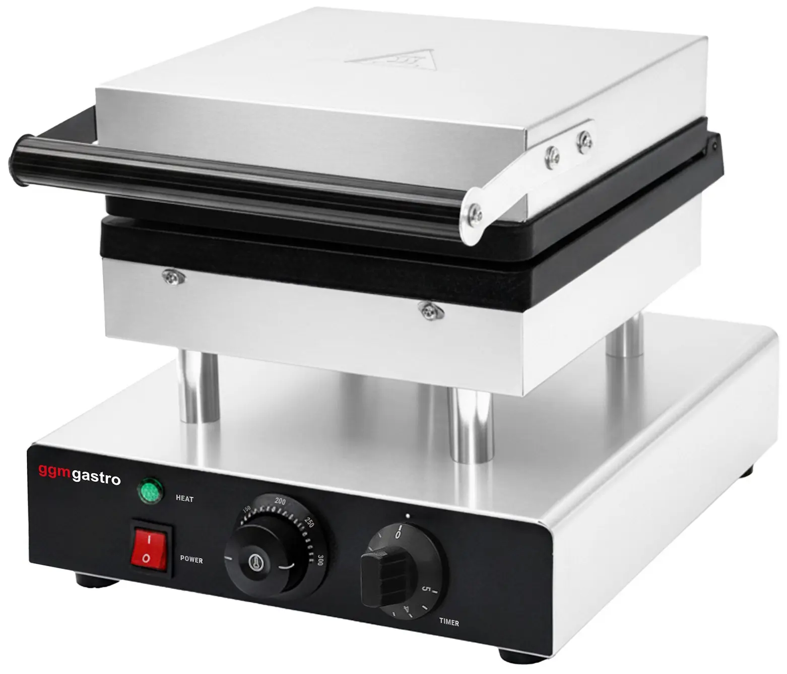 Вафельница GGM Gastro WAEBJ1 (Black/Inox) - 5