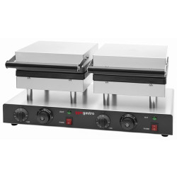 Вафельница GGM Gastro WAEBJ2 (Black/Inox) Thumb