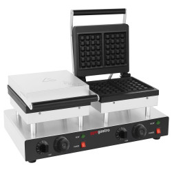 Вафельница GGM Gastro WAEBJ2 (Black/Inox)