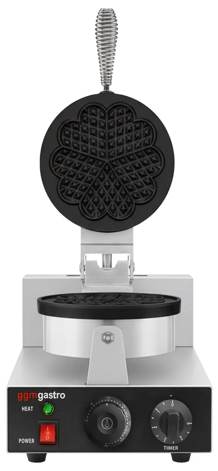 Вафельница GGM Gastro WAEHJ1 (Inox/Black) - 3