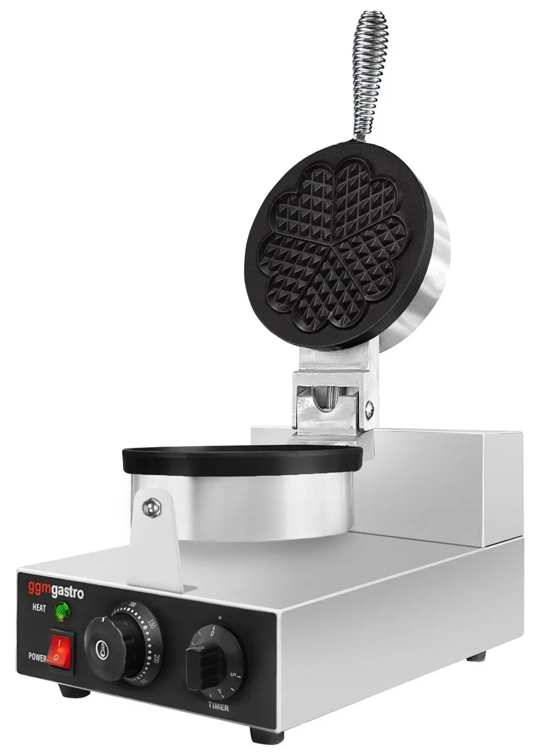 Вафельница GGM Gastro WAEHJ1 (Inox/Black) - 4