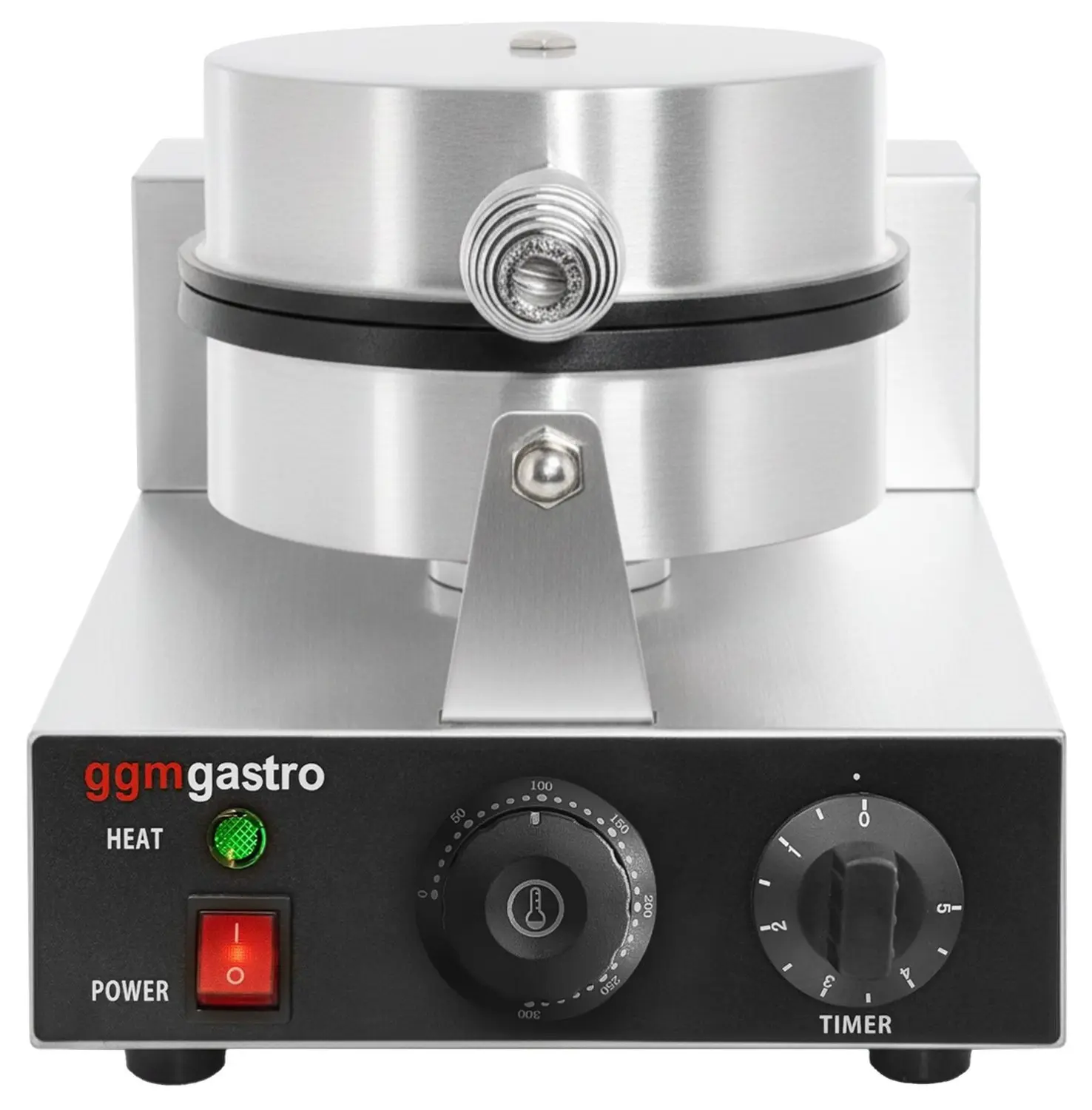 Вафельница GGM Gastro WAEHJ1 (Inox/Black) - 6