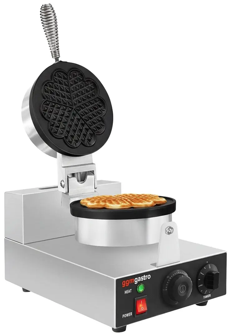 Вафельница GGM Gastro WAEHJ1 (Inox/Black)