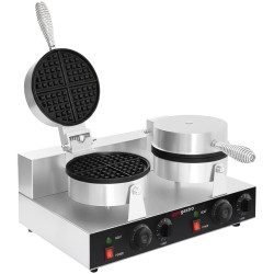 Aparat de facut vafe GGM Gastro WDJ180 (Black/Inox) Thumb