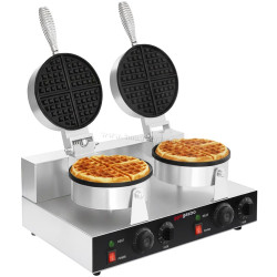 Вафельница GGM Gastro WDJ180 (Black/Inox)