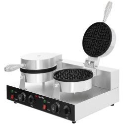 Aparat de facut vafe GGM Gastro WDJ180 (Black/Inox) Thumb