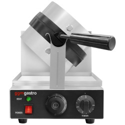 Вафельница GGM Gastro WEJ180 (Black/Inox) Thumb