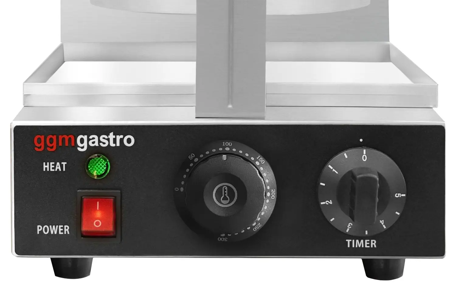Вафельница GGM Gastro WEJ180 (Black/Inox) - 9