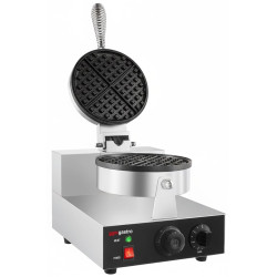 Вафельница GGM Gastro WERJ180 (Black/Inox) Thumb