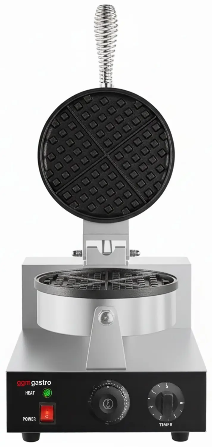 Вафельница GGM Gastro WERJ180 (Black/Inox) - 3