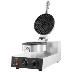 Вафельница GGM Gastro WERJ180 (Black/Inox) Thumb