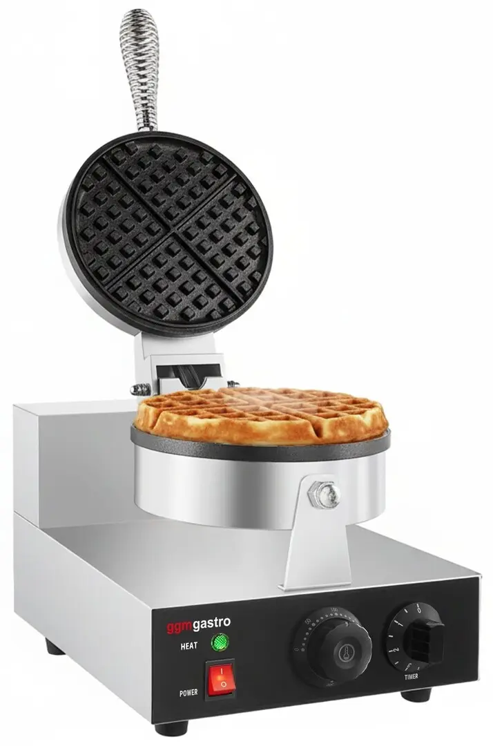 Вафельница GGM Gastro WERJ180 (Black/Inox)