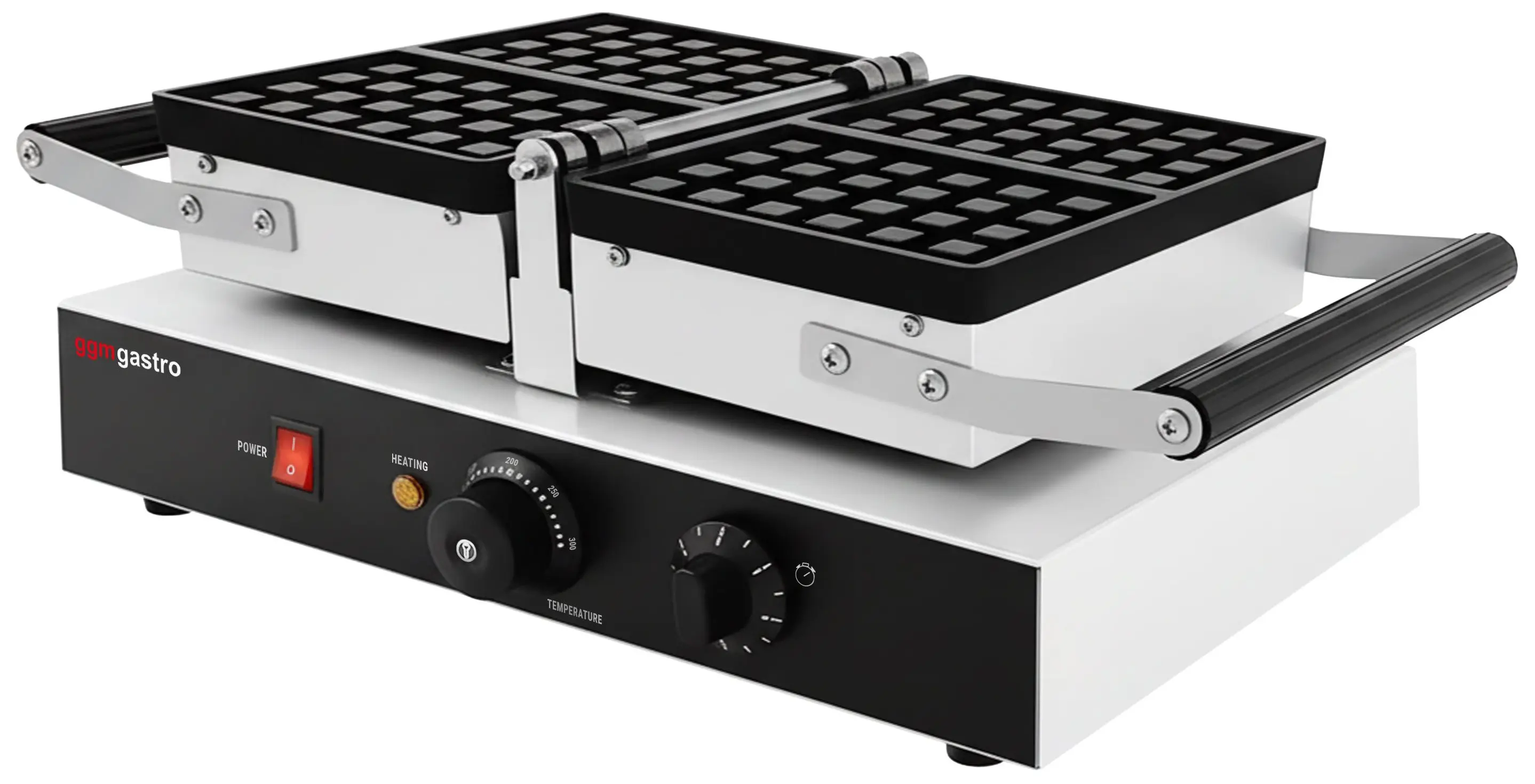 Вафельница GGM Gastro WERJ2 (Black/Inox) - 4