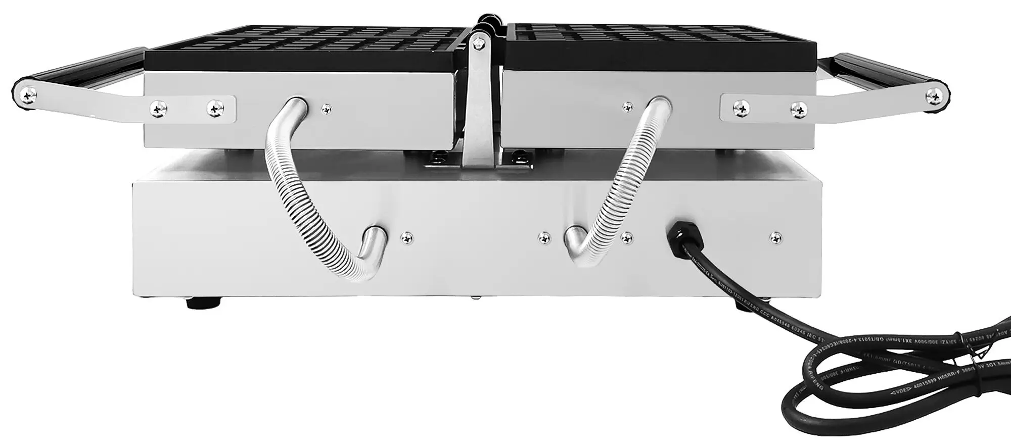 Вафельница GGM Gastro WERJ2 (Black/Inox) - 5