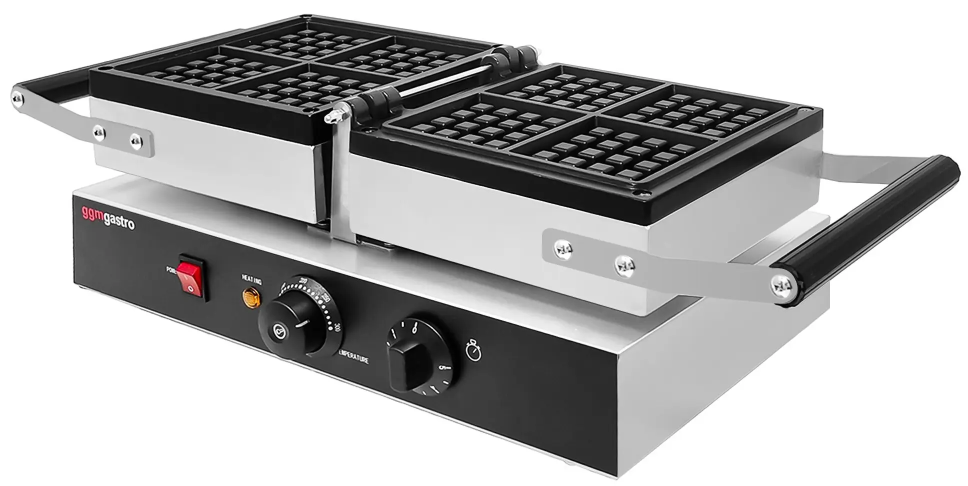Вафельница GGM Gastro WERJ4 (Black/Inox) - 4