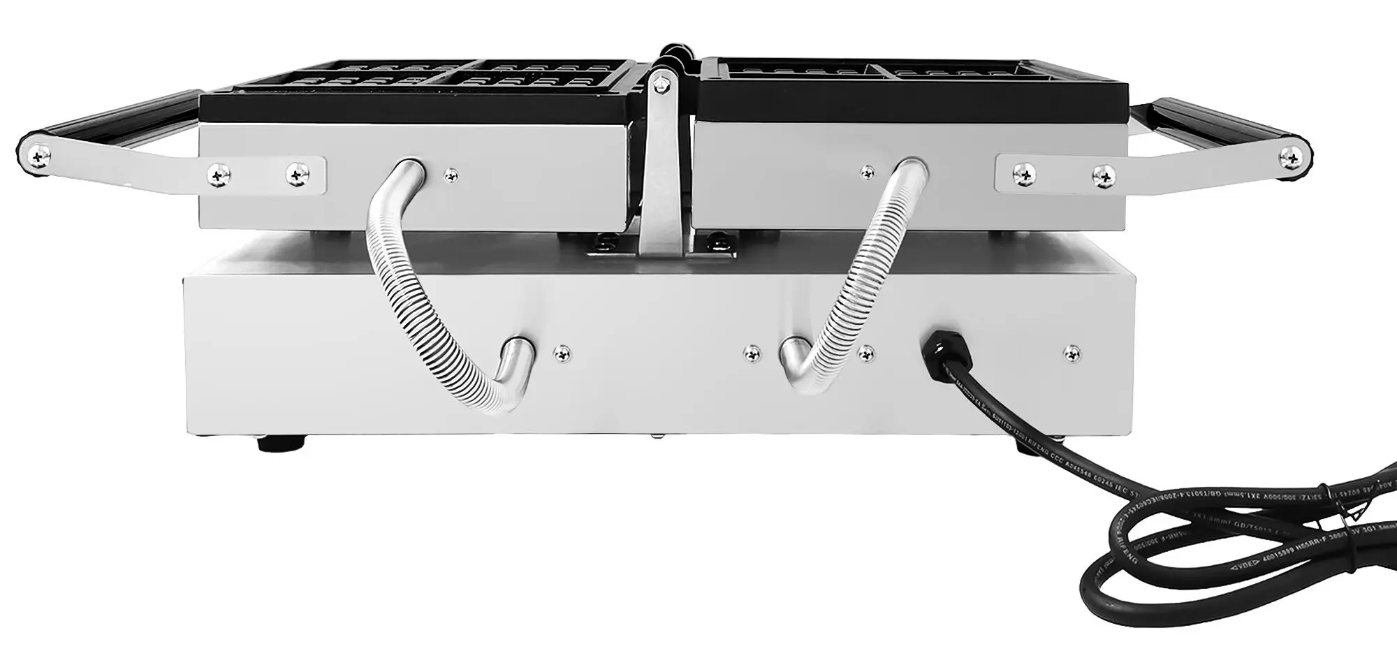 Вафельница GGM Gastro WERJ4 (Black/Inox) - 5