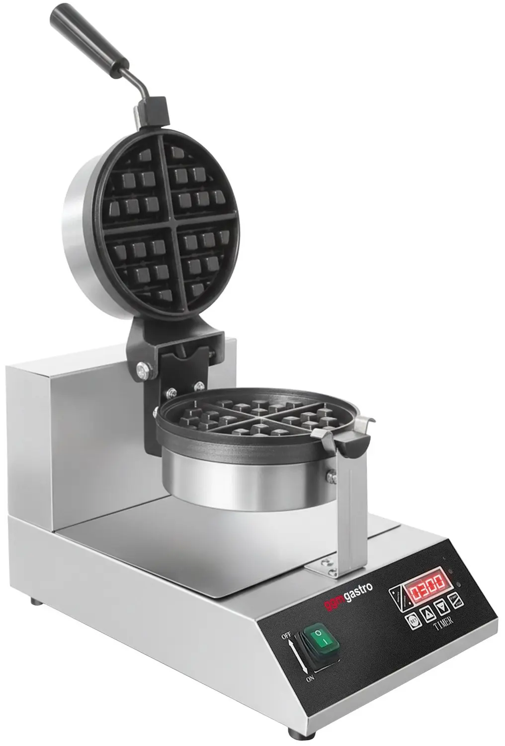 Вафельница GGM Gastro WETJ180N (Inox/Black) - 2