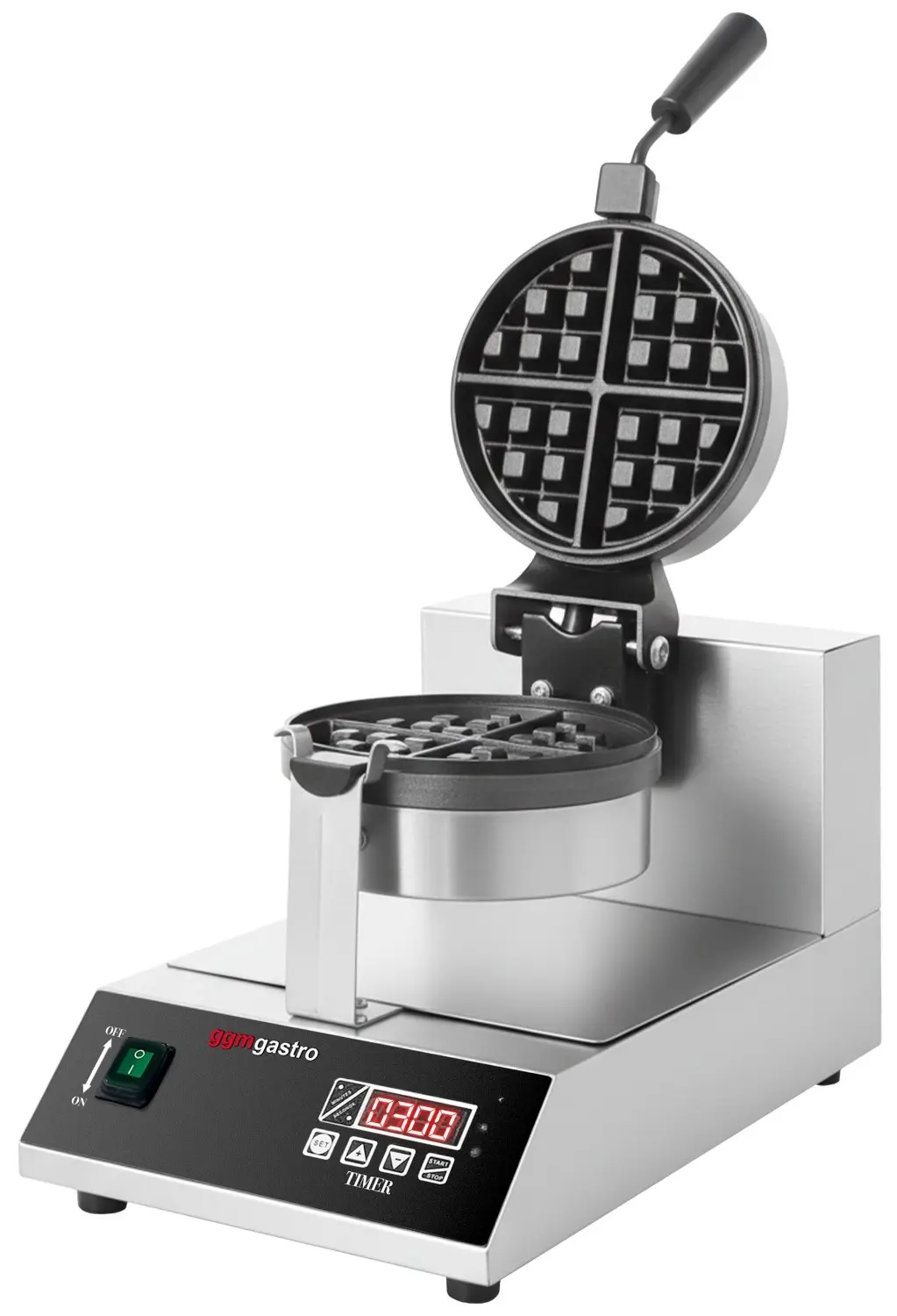 Вафельница GGM Gastro WETJ180N (Inox/Black) - 4