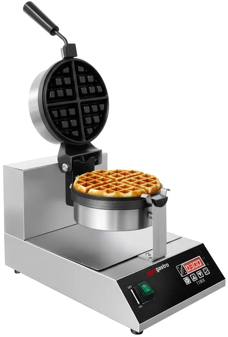 Вафельница GGM Gastro WETJ180N (Inox/Black)