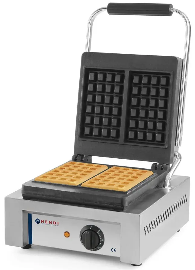 Aparat de facut vafe Hendi 212103 (Inox/Black)