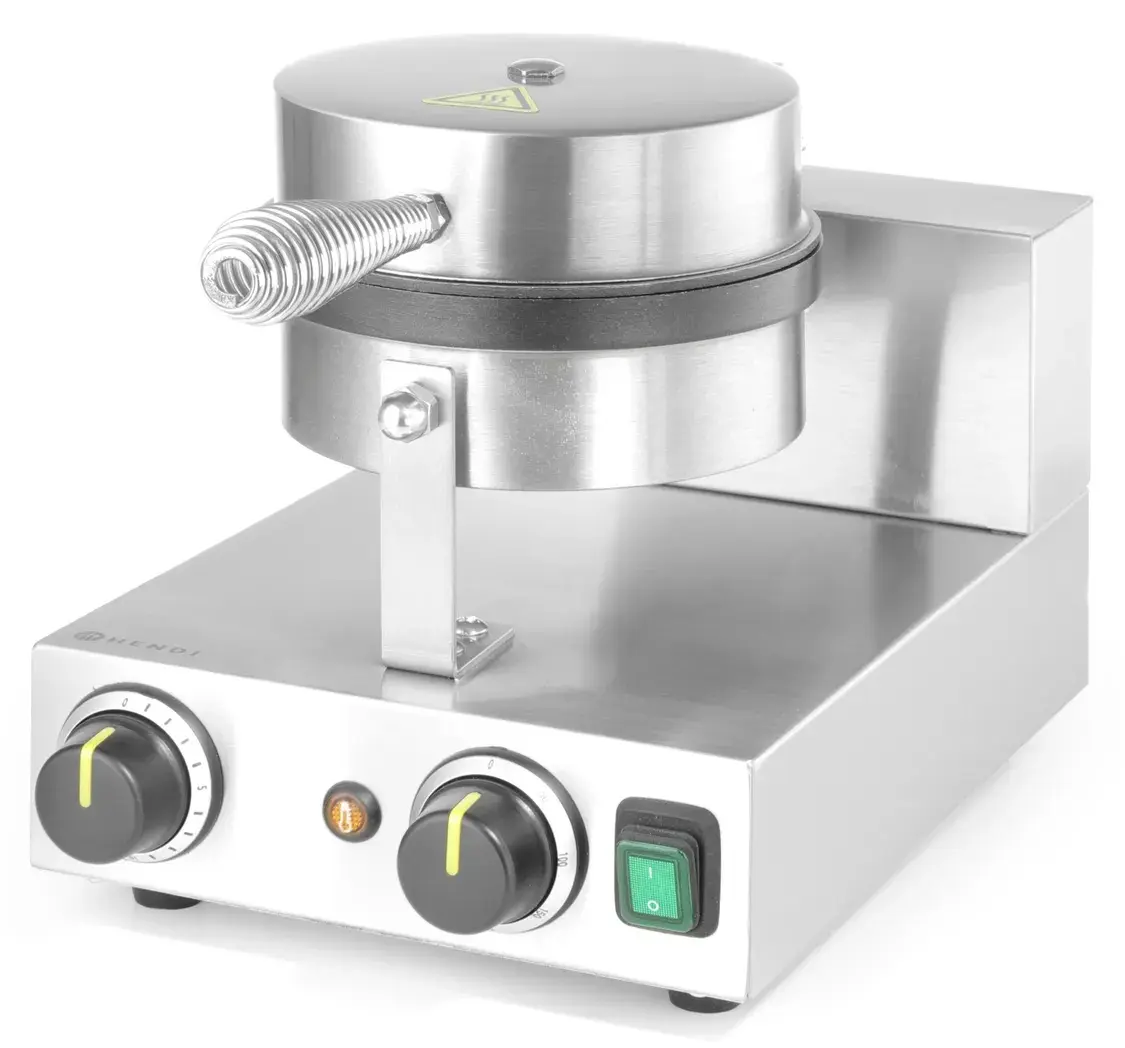 Aparat de facut vafe Hendi 212172 (Inox/Black)