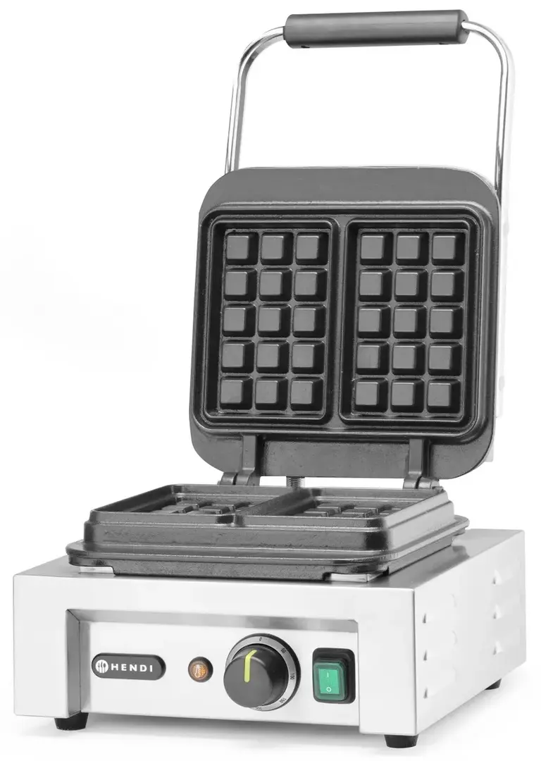 Вафельница Hendi Brussels 212127 (Inox/Black)