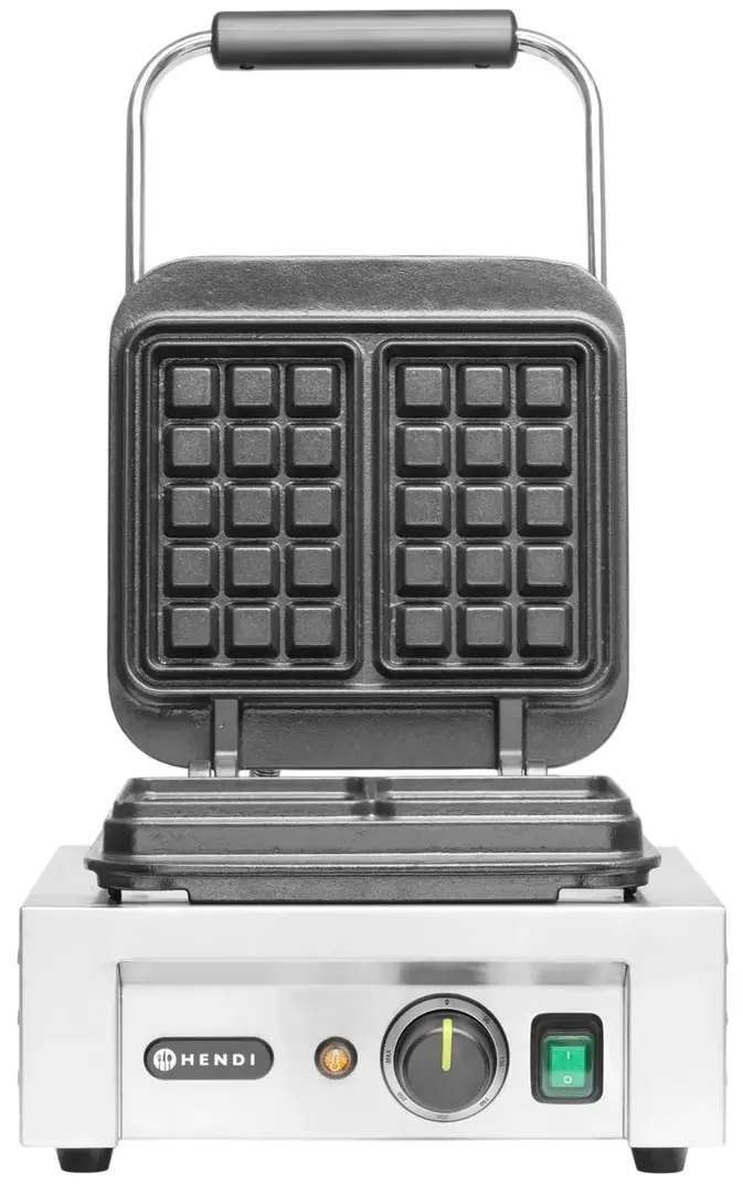 Вафельница Hendi Brussels 212127 (Inox/Black)