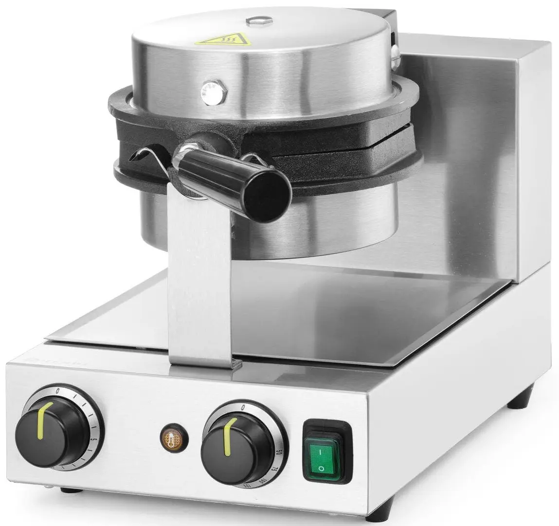 Aparat de gatit vafe Hendi Bubble Waffles 212196 (Inox)