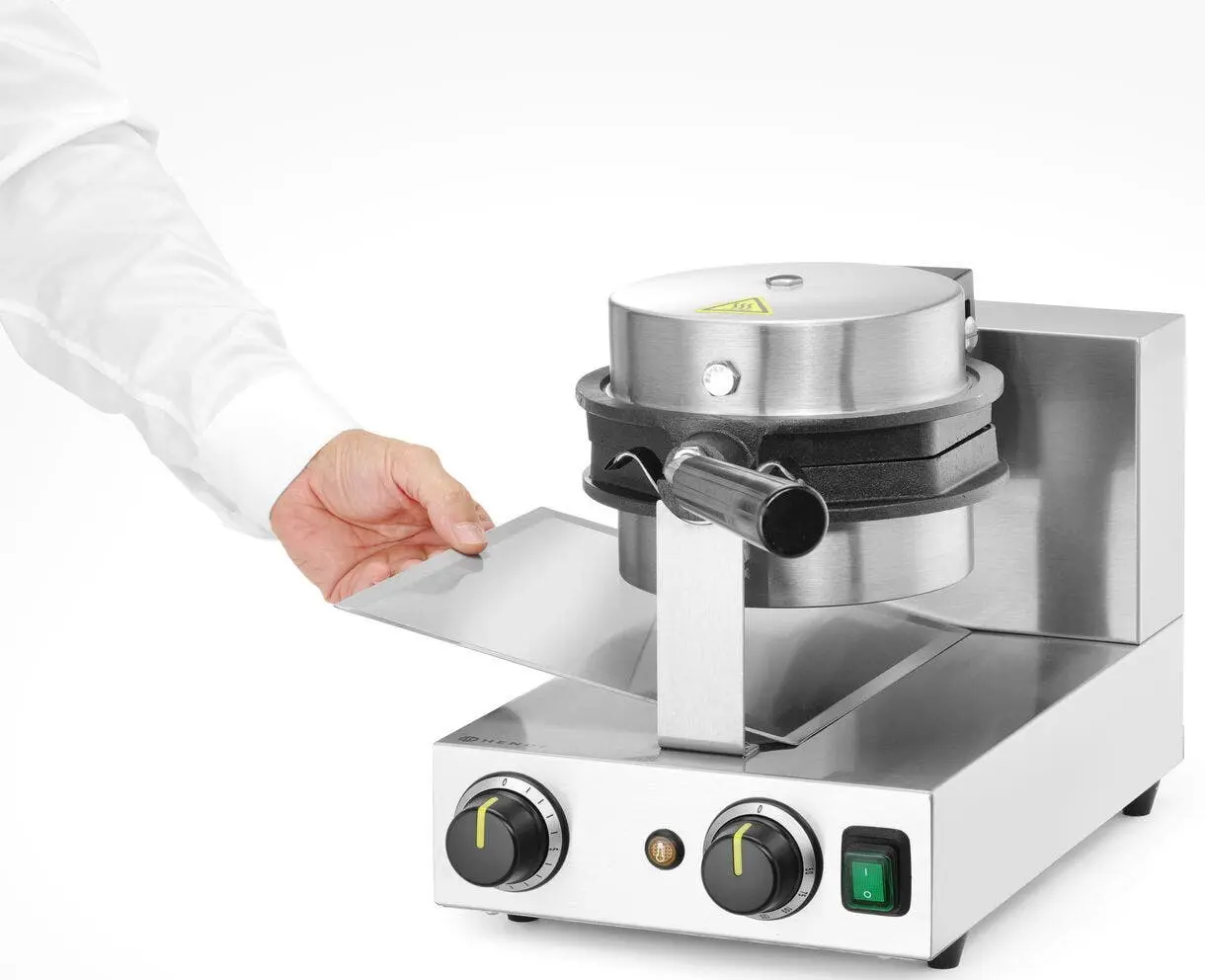 Aparat de gatit vafe Hendi Bubble Waffles 212196 (Inox)