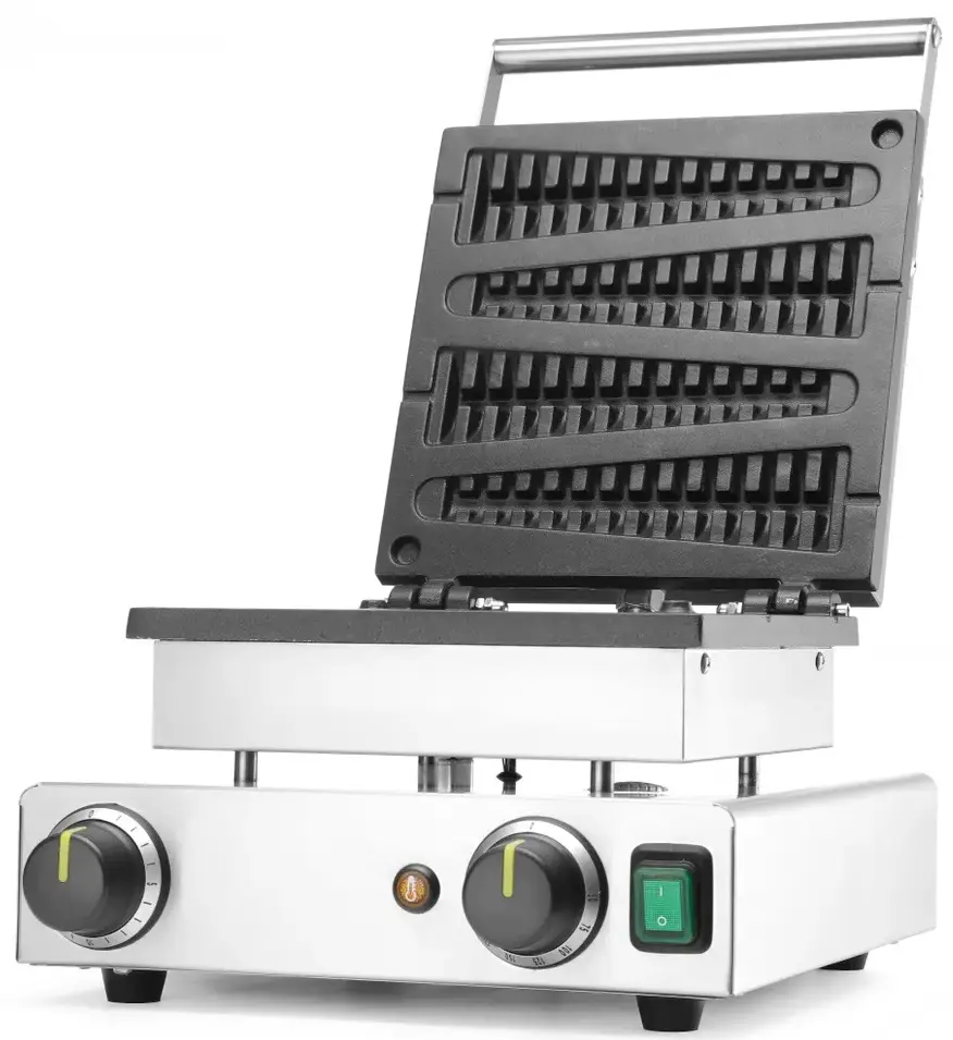 Вафельница Hendi Lollypop 212165 (Inox/Black)