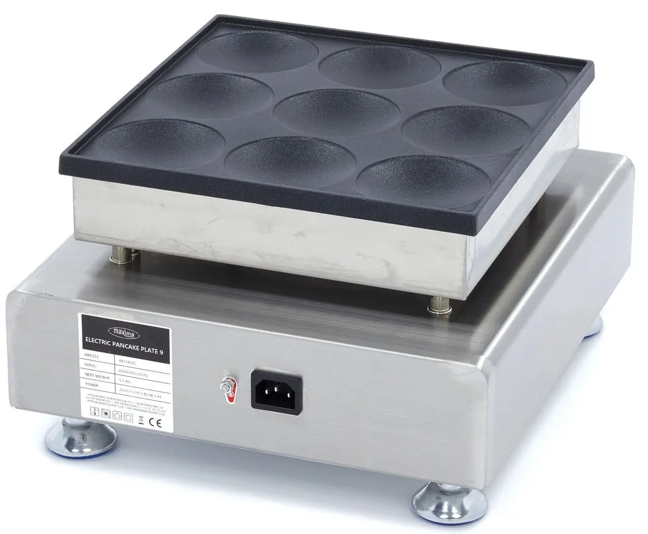 Aparat de facut clatite Maxima Pancake/American Pancake 9374125