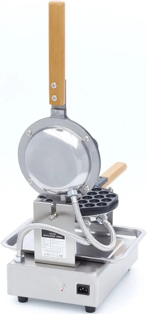 Aparat de facut vafe Maxima 09374210 (Black/Inox)