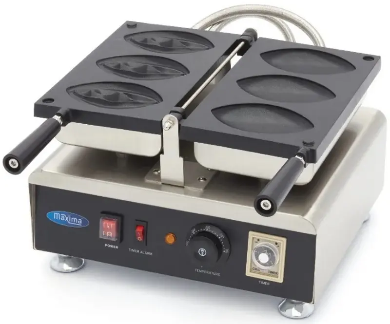 Вафельница Maxima 9374206 (Inox/Black)