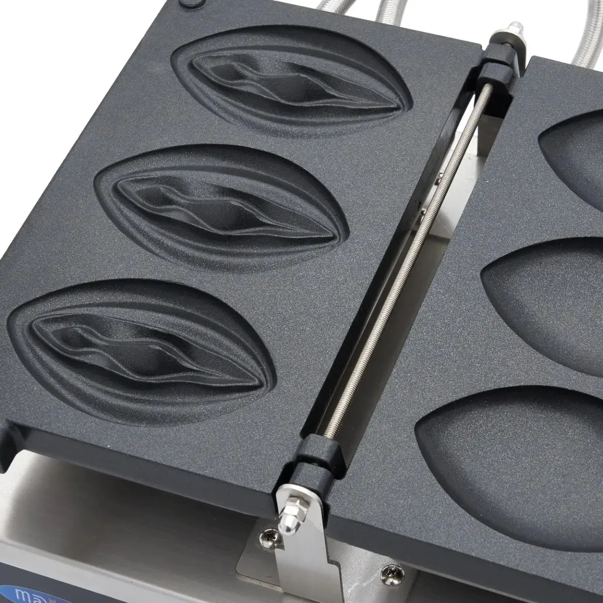 Вафельница Maxima 9374206 (Inox/Black)