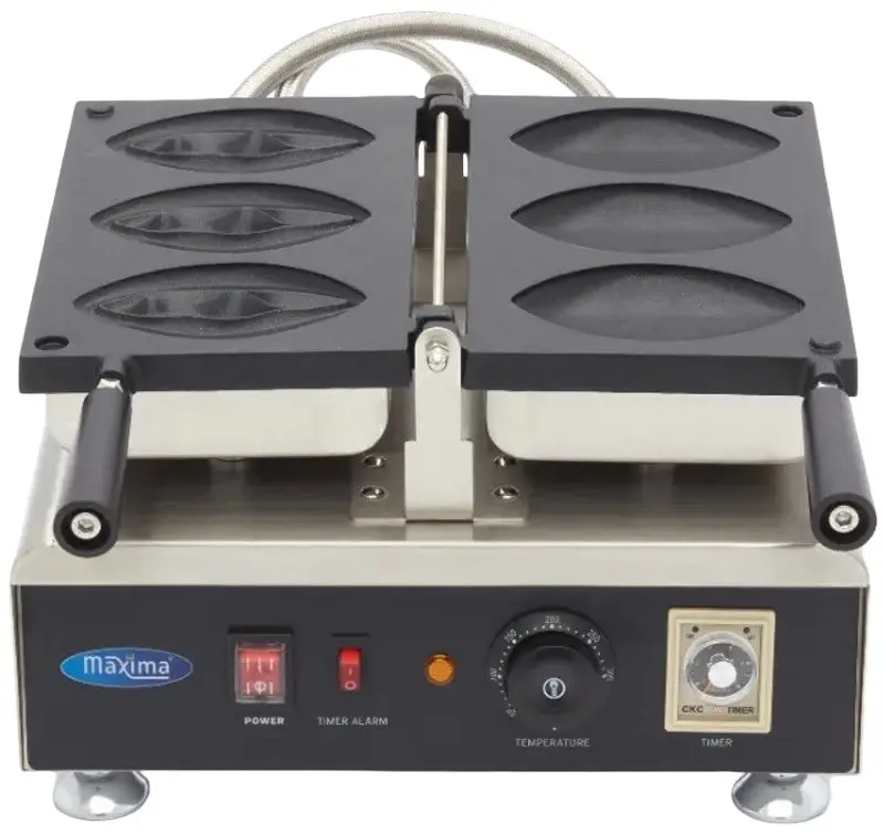 Вафельница Maxima 9374206 (Inox/Black)